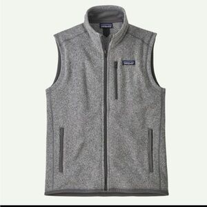 Patagonia Better Sweater Stonewash Gray Fleece Vest